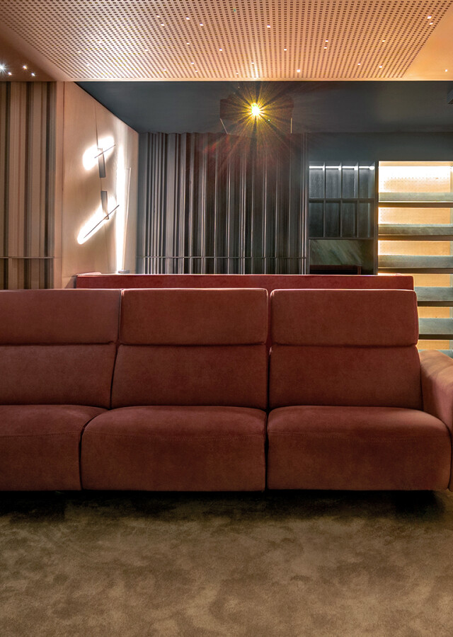 kino domowe - Realizacja- kino domowe Opole z mini barem.