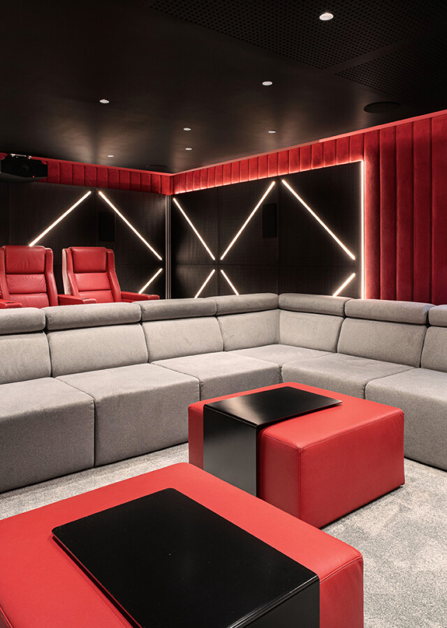 Sala kinowa w domu, nagłośnienie sali kinowej w domu