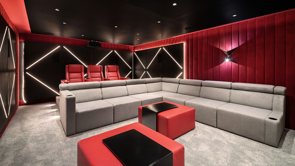 Sala kinowa w domu, nagłośnienie sali kinowej w domu