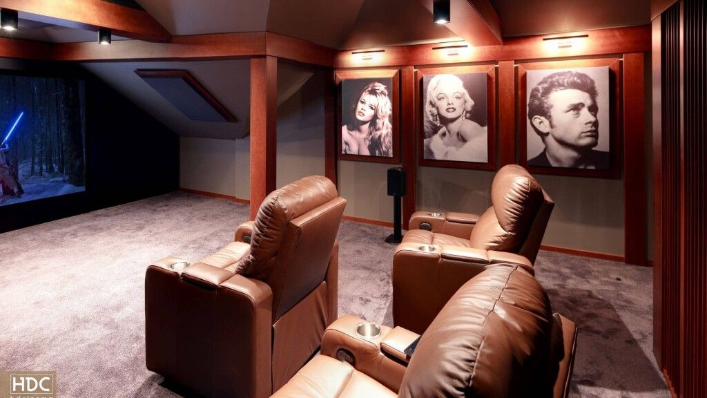 profesjonalne kino domowe, sala kinowa