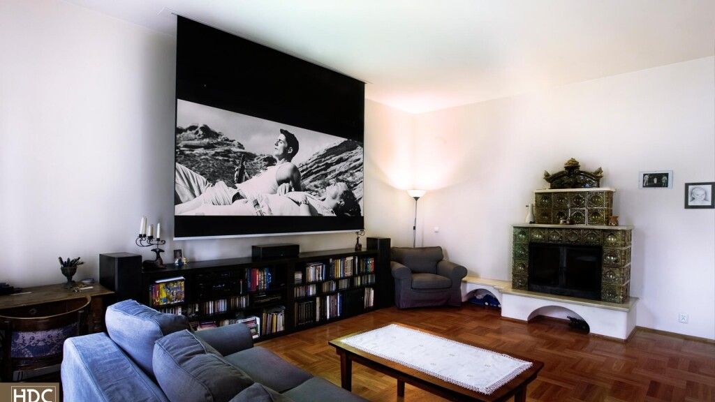 sala kinowa w domu - przedstawienie