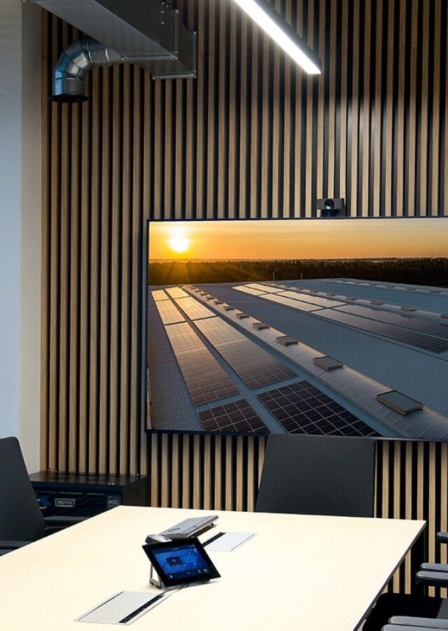 wyposażenie sali konferencyjnej