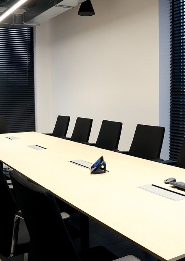 projekt sali konferencyjnej