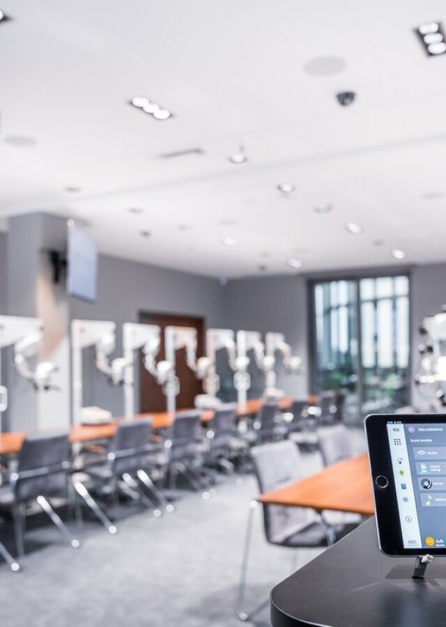 innowacyjny projekt sali konferencyjnej