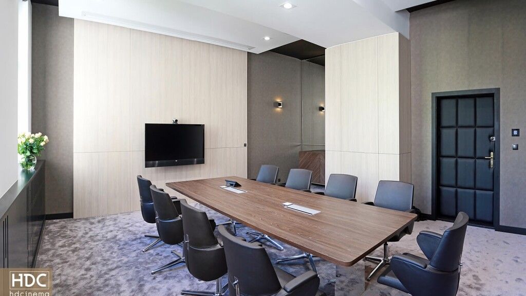 wyposażenie konferencyjne w sali konferencyjnej