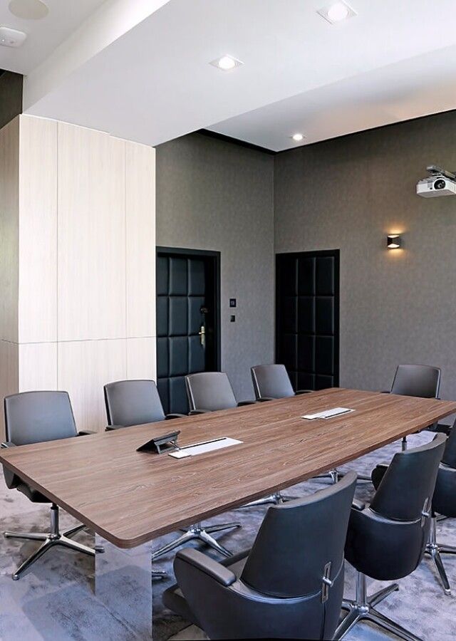 projekty sal konferencyjnych - realizacja sali konferencyjnej