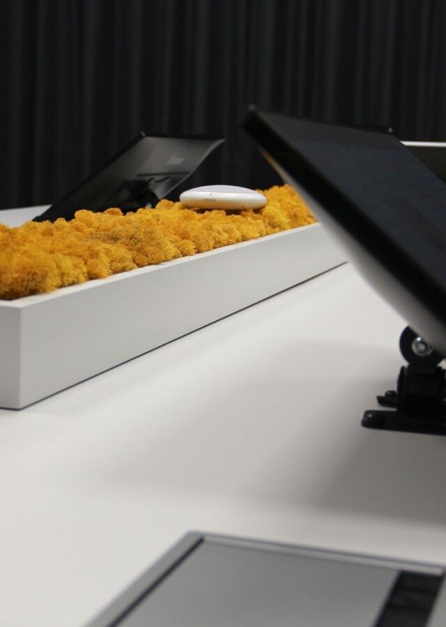 sala konferencyjna z wyposażeniem