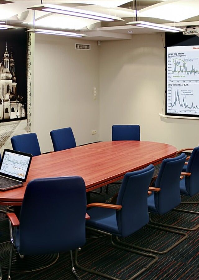 systemy wideokonferencyjne cisco w sali konferencyjnej