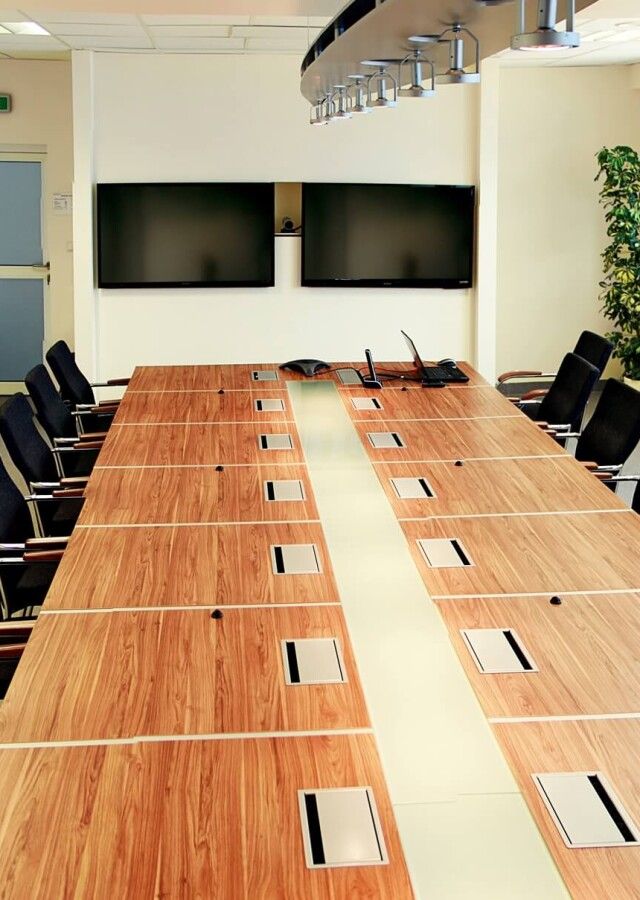 sale konferencyjne - projekt i montaż