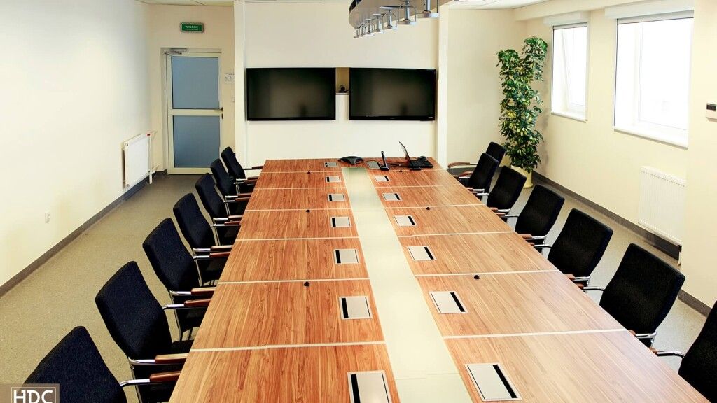 sale konferencyjne - projekt i montaż