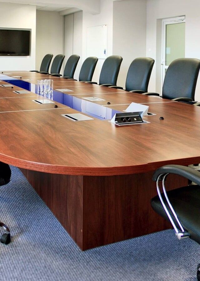 projekty sal konferencyjnych - przedstawienie realizacji