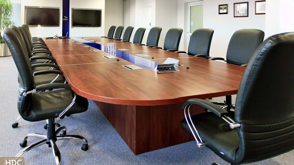 projekty sal konferencyjnych - przedstawienie realizacji