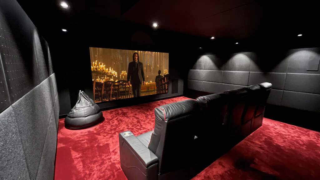 pokój kinowy w domu